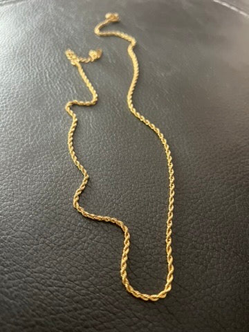 Twisted Rope Necklace